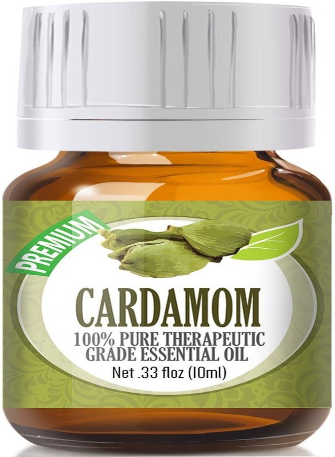 Healing Solutions Pure Cardamom Essential Oil 10ml (0.33 oz) – Aromatherapy Oil for Skin - Image 1